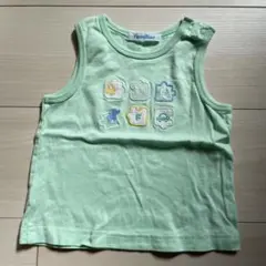 familiar タンクトップ 70サイズ 薄緑