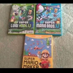 【お得】NEWスーパーマリオブラザーズU　ルイージU マリオメーカーwiiu