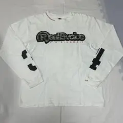 Real Bvoice ホワイト長袖Tシャツ Lサイズ　リアルビーボイス