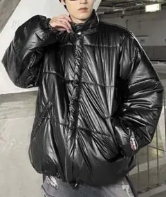 2way リバーシブル ブルゾン ダウンジャケット