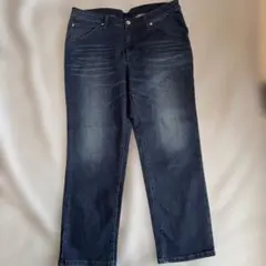 EDWIN ダークブルーデニム ストレートレッグ