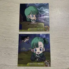 ドラゴンボールウエハースシール　超6-16. 17 ２枚組