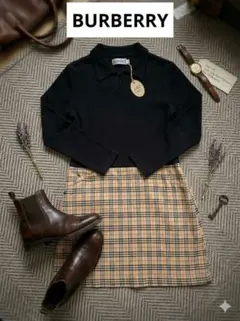 BURBERRY　オールドバーバリー　140 チェック　ワンピース