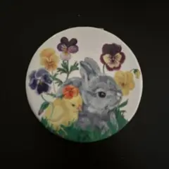 コンパクトミラー　拡大鏡あり