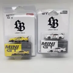 MINIGT 1/64 LBWK NISSAN GTR-35 2台セット - メルカリ
