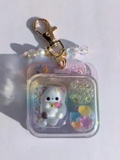 『再販！』パッケージシェイカー　猫　レインボー　虹　琥珀糖　レジン