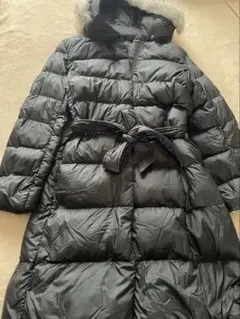 ユニクロ　UNIQLOライトウェイトダウンフーデットコート　ブラック　Mサイズ