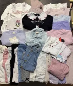 女の子　長袖　まとめ売り　30点　80.90 秋冬