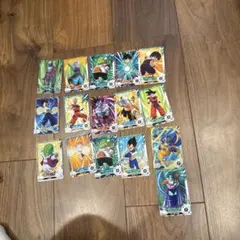 ④ドラゴンボールスーパーダイバーズ16枚組(レア4枚、ノーマル12枚