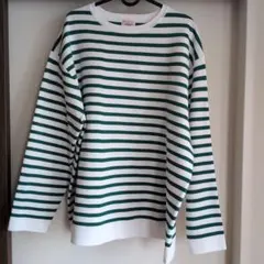 バスクボーダーニットトップス【ロデオクラウンズ】