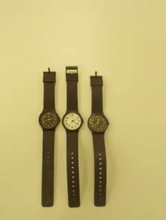 チープカシオ　腕時計　３本セット