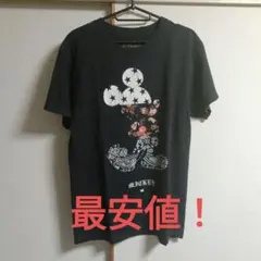 90年代ヴィンテージネフ×ディズニー ミッキーマウス Tシャツ ブラック