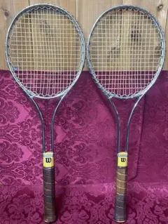 【希少】ウィルソンWilson 硬式テニスラケット 2本セット ケース付き