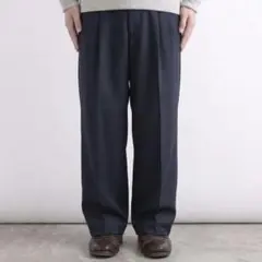 神シルエット◎ 90s~ JAPAN MADE Vintage Slacks 神シルエット◎ 90s Vintage Stripe Crease Slacks - メルカリ