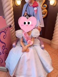 ディズニープリンセスドレス 120cm