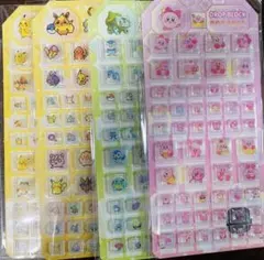 ドロップブロックシール ポケモン 4種類セット【コンビニ払い不可】