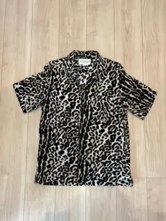 DENIM＆SUPPLY ラルフローレン レオパード　レーヨンオープンカラー