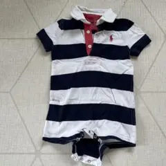 Ralph Lauren ポロシャツスタイルロンパース 9M
