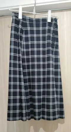 Ｊ.PRESS LADIES [洗える]チェックジャカードスカート9号　綿100