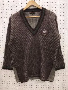 EVEX by KRIZIA オールド レトロ 古着 ウール チルデン ニットのサムネイル