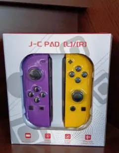 Joy-Con Switch　ジョイコン ネオンパープル/ネオンオレンジ
