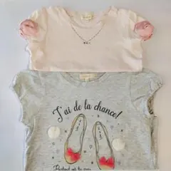 サイズ110　HUSHUSH Tシャツ 2枚セットのサムネイル