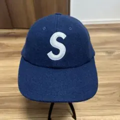 Supreme S Logo Wool Cap ネイビーのサムネイル