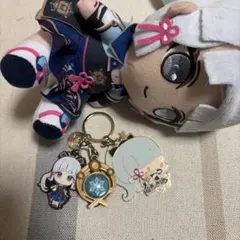 原神 神里綾華 ぬいぐるみ キーホルダーセットのサムネイル