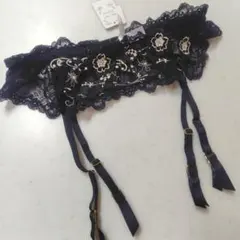リサマリ　レーヌ　ガーターベルト Risa Magli Reine黒ブラックMのサムネイル