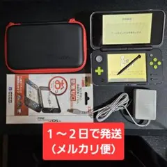 New 2DS LL ブラック/ライム 本体