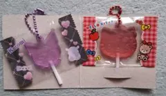 キティ クロミ　キーホルダー 　キャンディチャームズ　サンリオ