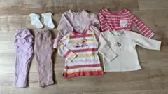 ベビー服　女の子　80サイズ　まとめ