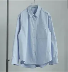 【新品タグ付き】コンフォートリラックスシャツ サックス 2 新品タグ付き】コンフォートリラックスシャツ サックス 2 - メルカリ