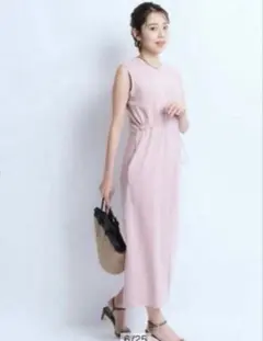 ジャスグリッティー コクーンドロストドッキングワンピース 美品 
