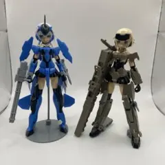 組み立て済み][ジャンク] フレームアームズガール2体セット＋おまけ