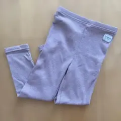 futafuta 薄紫 キッズレギンス 105cm