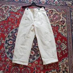ZARA ホワイトカジュアルパンツ XS