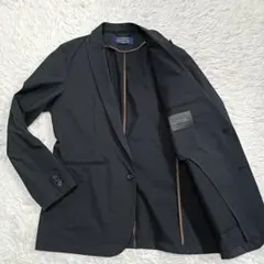 ナノユニバース　ダメリーノ　SOLOTEX　ジャケット　L ブラック