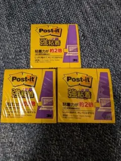 3M 強粘着　Post-it 強粘着ノート 付箋のサムネイル