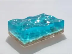 海のかけら No.3043 】エポキシレジン オーシャンアート レジンアート