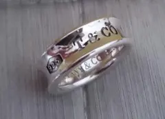 Tiffany & Co. 1837 リング シルバー 925　13号のサムネイル
