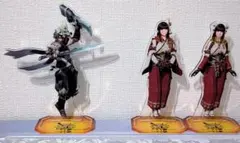 美品】モンスターハンター ライズ ウツシ・ヒノエ・ミノト アクリル 