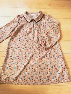 【LOWRYS FARM】チュニックワンピース小花柄