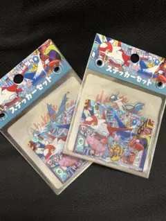 ポケモンセンター 福岡 ステッカーセット ２つ