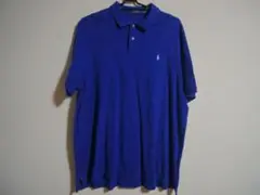 RALPH LAUREN ラルフローレン ポロシャツ　ブルー　3XL