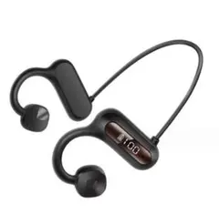 Bluetooth 5.3 骨伝導ヘッドセット 電源表示