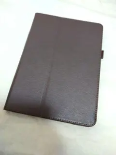 スタンド機能付きブラウンiPadケース