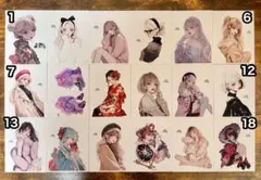 【バラ売り】　cotton melody様　人物ステッカー　①