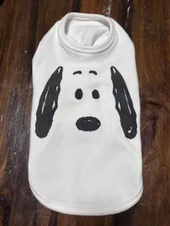 スヌーピー 犬用タンクトップ 2号 白