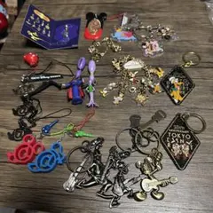 値下げ ディズニー チャーム ストラップ キーホルダー 詰め合わせ　即日発送